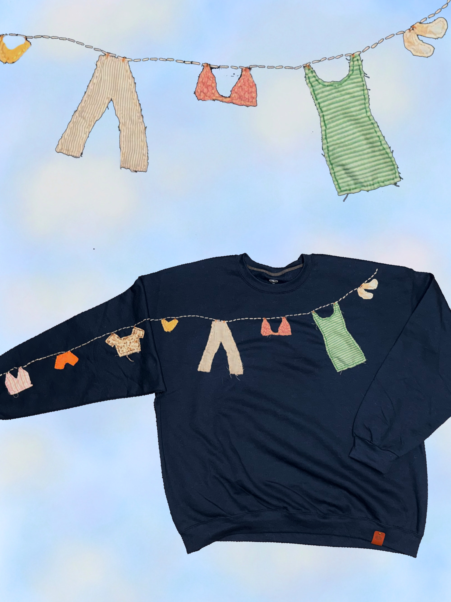Clothesline Crewneck