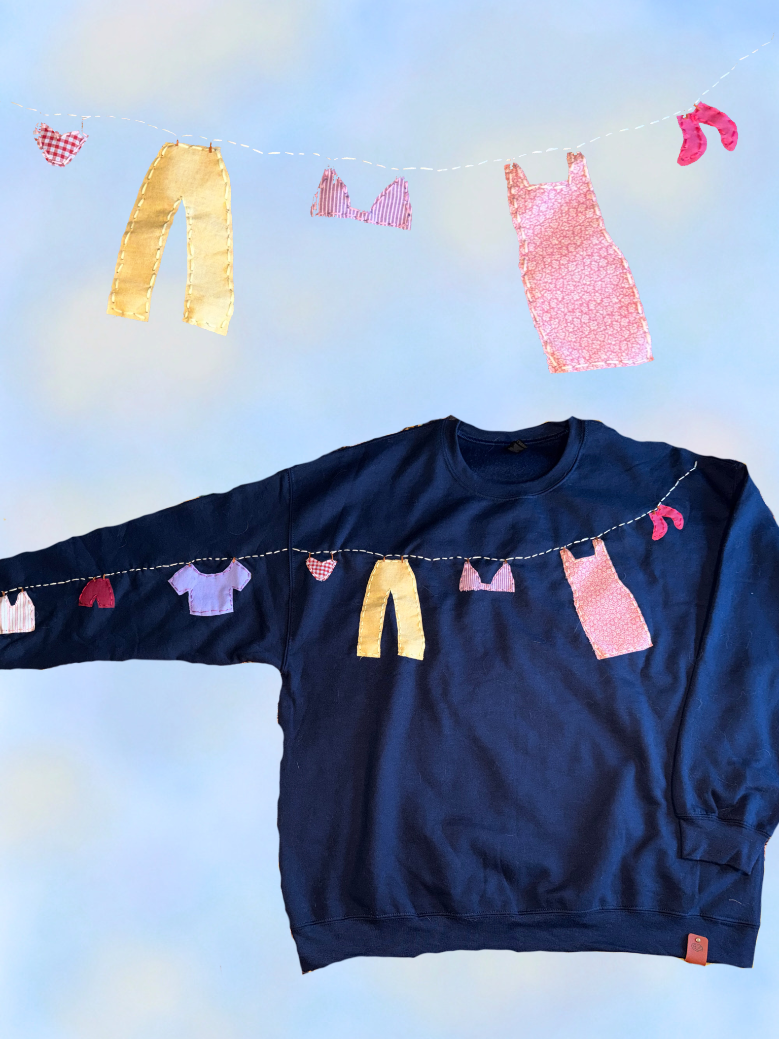 Clothesline Crewneck